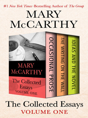 cover image of The Collected Essays Volume One